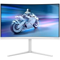 TFT 27" Philips 27M2C5501, QHD 2K, Fast VA, вигнутий, 180Гц, 2хHDMI, DP, HAS, білий (27M2C5501/00)