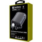 УМБ Sandberg 10000mAh Hand Warmer з обігрівачем рук 2A, USB, Type-C in, PowerThru, LED ліхтар 1W (420-65)