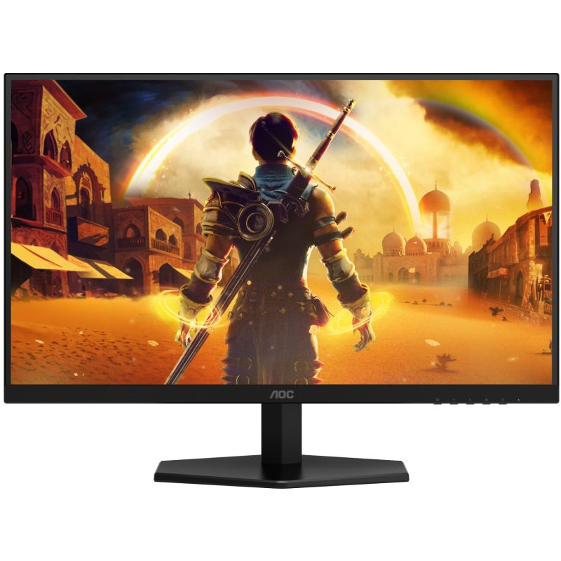 TFT 27" AOC 27G42E, Fast IPS, 180 Гц, HDMI, DP, чорно-червоний (27G42E)