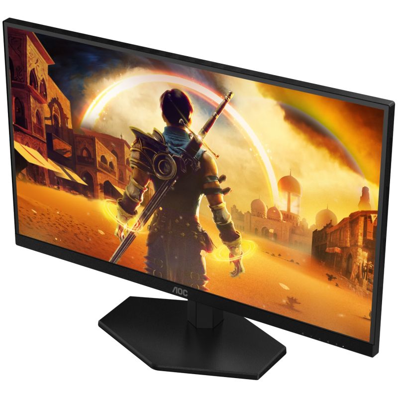 TFT 27" AOC 27G42E, Fast IPS, 180 Гц, HDMI, DP, чорно-червоний (27G42E)