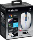 Мишка Defender Dila MM-282, бездротова,5 кн. 1800 dpi, 500 мАh чорна (52282)