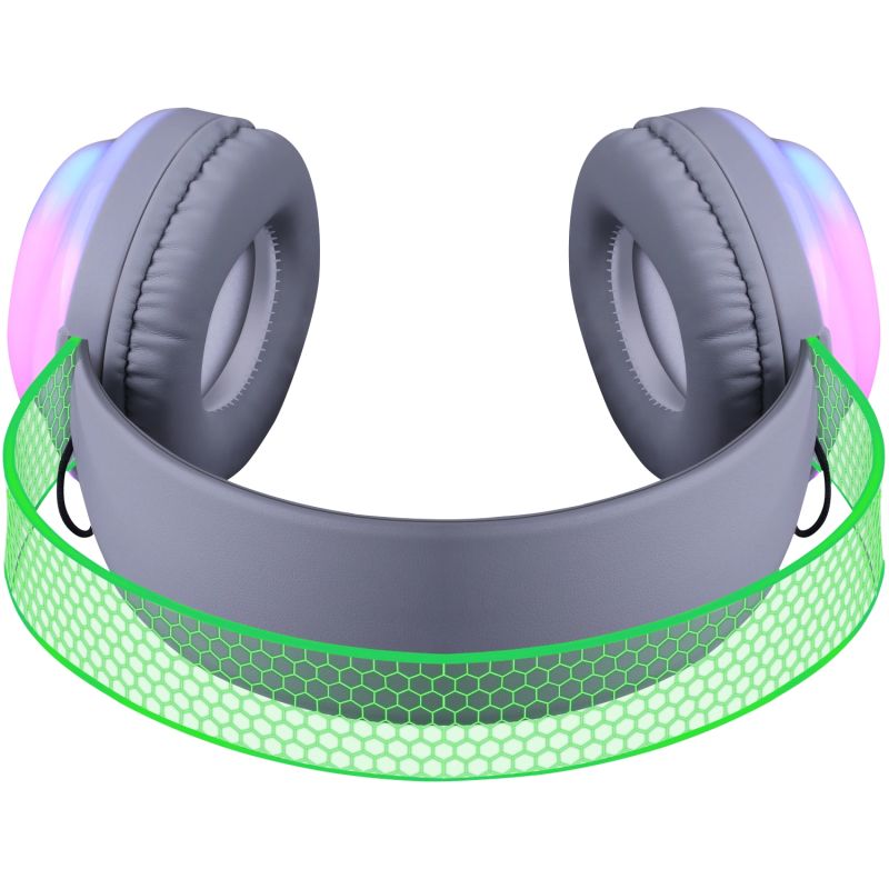 Гарнітура Defender FreeMotion B651 Bluetooth+3,5мм+USB-C, RGB White (63651)