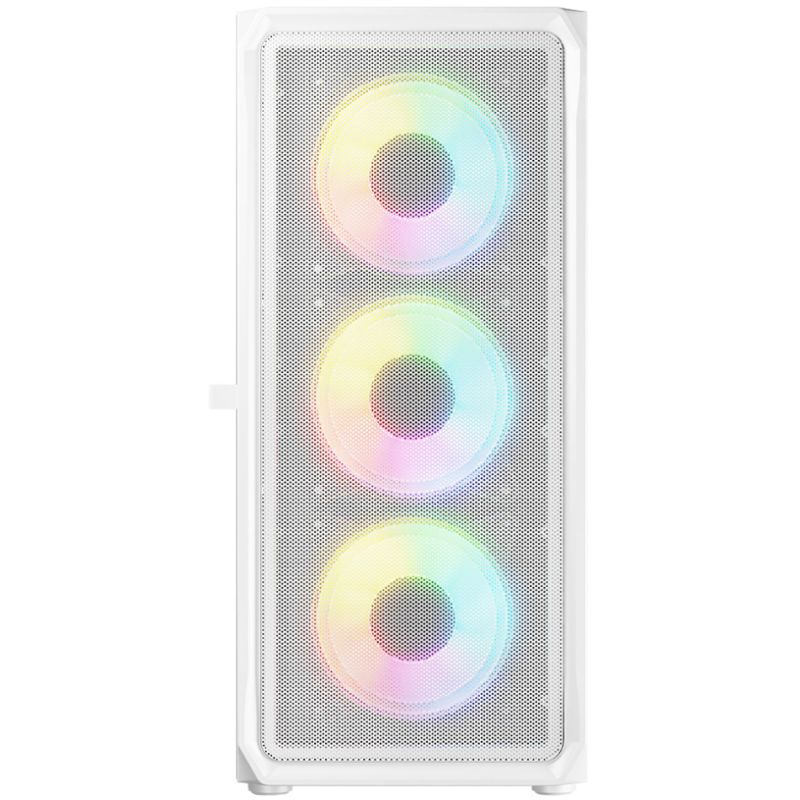 Корпус LogicConcept PORTOS MESH+GLASS ARGB fans 4x120mm WHITE без БЖ ATX (AT-PORTOS-20-0000000-0002)