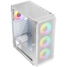 Корпус LogicConcept PORTOS MESH+GLASS ARGB fans 4x120mm WHITE без БЖ ATX (AT-PORTOS-20-0000000-0002)
