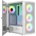 Корпус LogicConcept PORTOS MESH+GLASS ARGB fans 4x120mm WHITE без БЖ ATX (AT-PORTOS-20-0000000-0002)