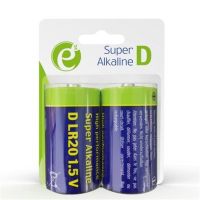 Батарейка EnerGenie Super Alkaline D/LR20 BL 2 шт (EG-BA-LR20-01)