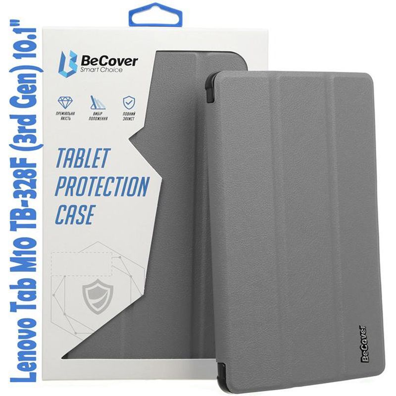 Чехол-книжка BeCover Smart для Lenovo Tab M10 TB-328F (3rd Gen) 10.1" Gray (708284)