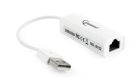 Мережевий адаптер Gembird USB - Fast Ethernet, білий (NIC-U2-02)