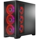 Корпус Modecom VOLCANO EXPANSE S ARGB 4x140mm fans MIDI USB 3.0x2+TYPE-C BLACK без БЖ ATX (AT-EXPANSE-SG-10-000000)
