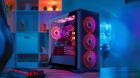 Корпус Modecom VOLCANO EXPANSE S ARGB 4x140mm fans MIDI USB 3.0x2+TYPE-C BLACK без БЖ ATX (AT-EXPANSE-SG-10-000000)