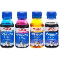 Комплект чернил WWM EPSON Stylus CX3700/T26/TX106/TX206/TX419 B/C/M/Y 4*100г (E73SET-2)