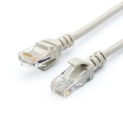 Патч-корд литой, UTP, RJ45, Cat.5e, 0,5m, серый (9159)