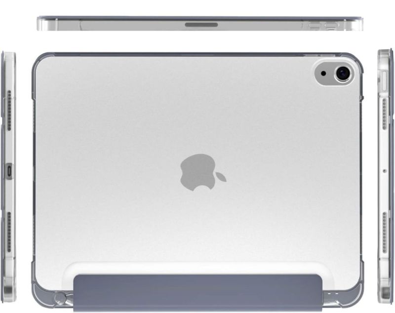 Чeхол-книжка BeCover Soft Edge с креплением Apple Pencil для Apple iPad Air (4/5) 2020/2022 10.9" Purple (711124)