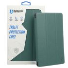Чeхол-книжка BeCover Tri Fold Soft TPU Silicone для Apple iPad Air (4/5) 2020/2022 10.9" Dark Green (711130)