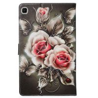 Чохол BeCover Smart Case для Samsung Galaxy Tab S6 Lite (2024) 10.4" P620/P625/P627 Black Rose (711286)