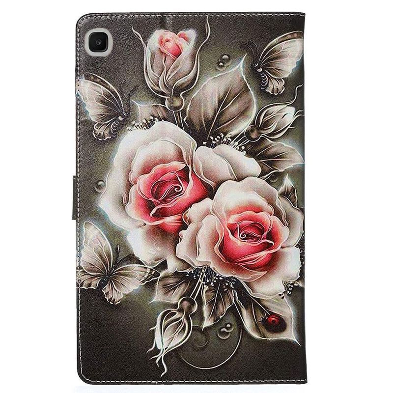 Чохол BeCover Smart Case для Samsung Galaxy Tab S6 Lite (2024) 10.4" P620/P625/P627 Black Rose (711286)
