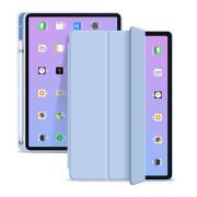 Чeхол BeCover Tri Fold Soft TPU с креплением Apple Pencil для Apple iPad Air 11" M2 2024 Light Blue (711403)