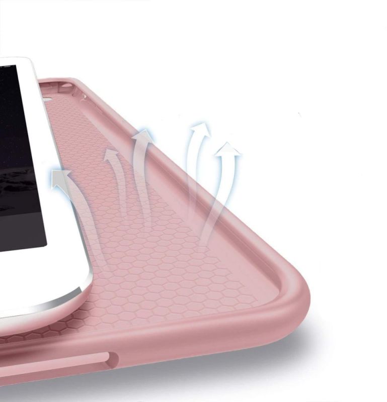Чeхол BeCover Tri Fold Soft TPU Silicone для Apple iPad Air 11" M2 2024 Pink (711410)