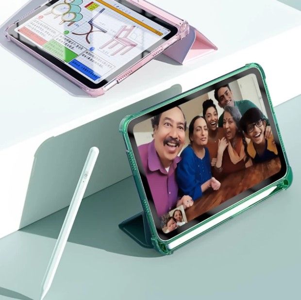 Чeхол BeCover TPU Edge с креплением Apple Pencil для Apple iPad Air 11" M2 2024 Dark Green (711433)