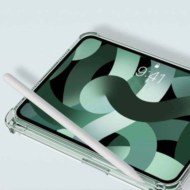 Чeхол BeCover TPU Edge с креплением Apple Pencil для Apple iPad Air 11" M2 2024 Dark Green (711433)