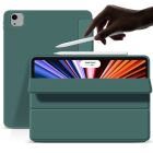 Чeхол BeCover Tri Fold Soft TPU Silicone для Apple iPad Air 13" M2 2024 Dark Green (711470)