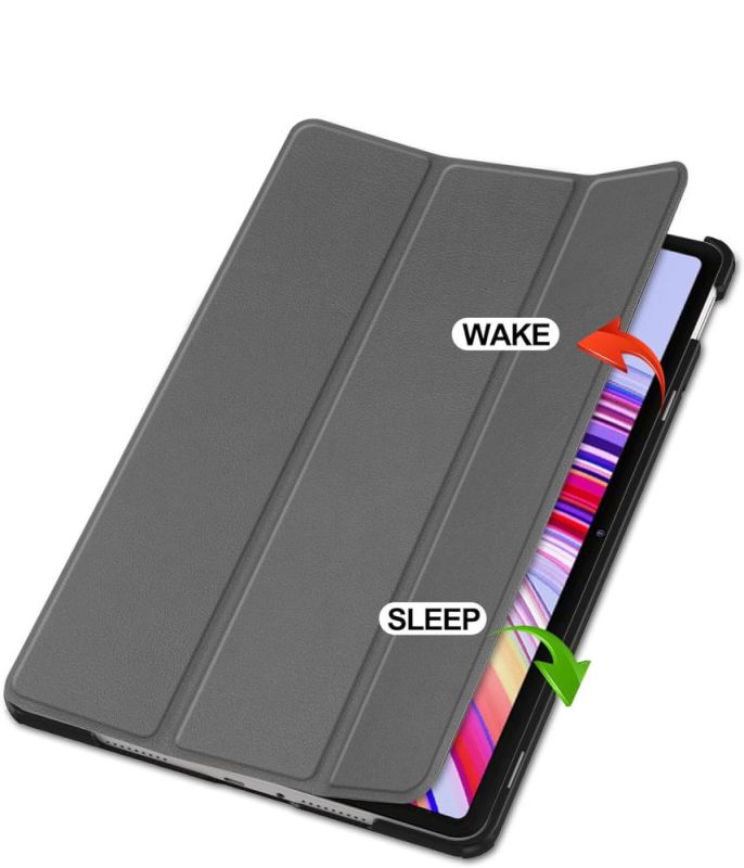 Чeхол-книжка BeCover Smart Case для Xiaomi Poco Pad/Poco Pad M1 12.1" Gray (711563)