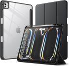 Чохол-книжка BeCover Soft Edge TPU з кріпленням Apple Pencil для Apple iPad Pro 13" M4 2024 Black (711717)