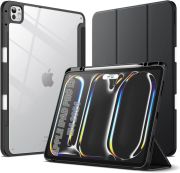Чохол-книжка BeCover Soft Edge TPU з кріпленням Apple Pencil для Apple iPad Pro 13" M4 2024 Black (711717)
