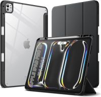 Чохол-книжка BeCover Soft Edge TPU з кріпленням Apple Pencil для Apple iPad Pro 13" M4 2024 Black (711717)