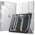 Чeхол-книжка BeCover Soft Edge TPU с креплением Apple Pencil для Apple iPad Pro 13" M4 2024 Gray (711718)