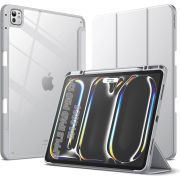 Чeхол-книжка BeCover Soft Edge TPU с креплением Apple Pencil для Apple iPad Pro 13" M4 2024 Gray (711718)