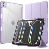 Чохол-книжка BeCover Soft Edge TPU з кріпленням Apple Pencil для Apple iPad Pro 13" M4 2024 Purple (711719)