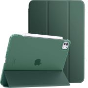 Чeхол-книжка BeCover Tri Fold Hard для Apple iPad Pro 11" M4 2024 Dark Green (711727)
