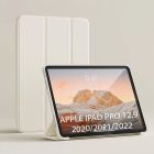 Чeхол-книжка BeCover Tri Fold Soft TPU Silicone для Apple iPad Pro 12.9 2020/2021/2022 Beige (711736)