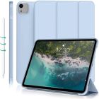 Чeхол-книжка BeCover Tri Fold Soft TPU Silicone для Apple iPad Air 13" M2 2024 Light Blue (711741)