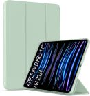 Чeхол-книжка BeCover Tri Fold Soft TPU Silicone для Apple iPad Pro 11" M4 2024 Light Green (711747)