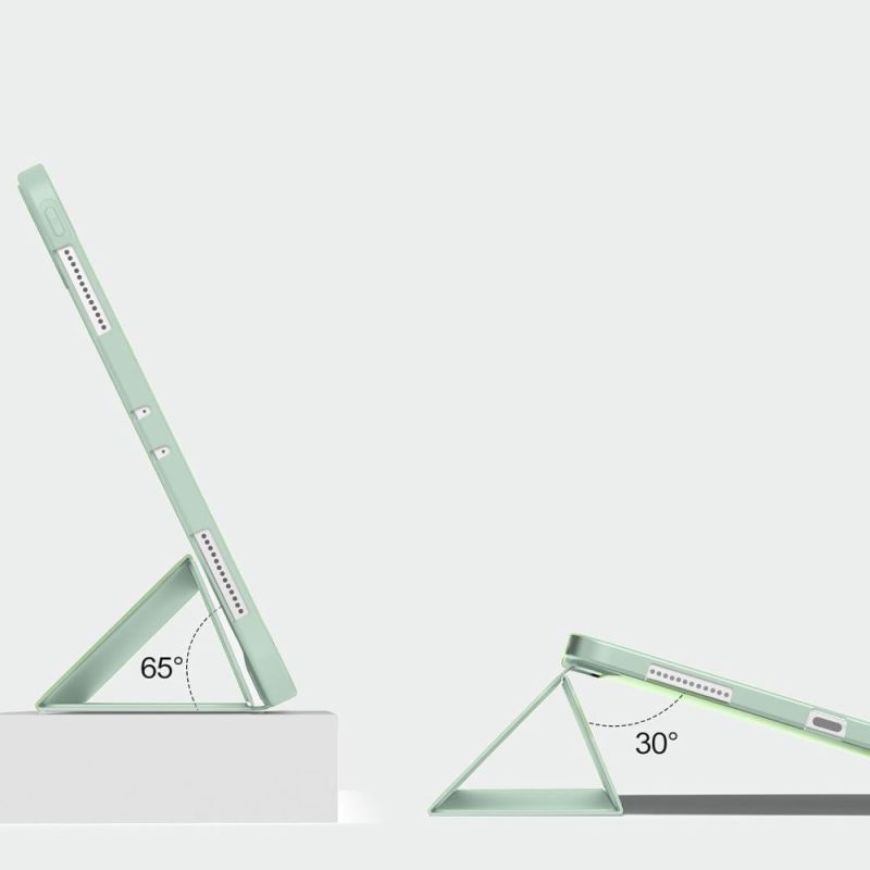 Чохол-книжка BeCover Tri Fold Soft TPU Silicone для Apple iPad Pro 11" M4 2024 Light Green (711747)