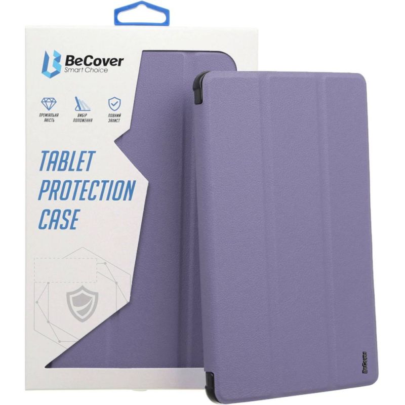 Чeхол-книжка BeCover Tri Fold Soft TPU Silicone для Apple iPad Pro 11" M4 2024 Purple (711749)