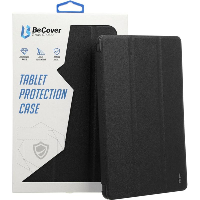 Чeхол-книжка BeCover Tri Fold Soft TPU Silicone для Apple iPad Pro 13" M4 2024 Black (711750)