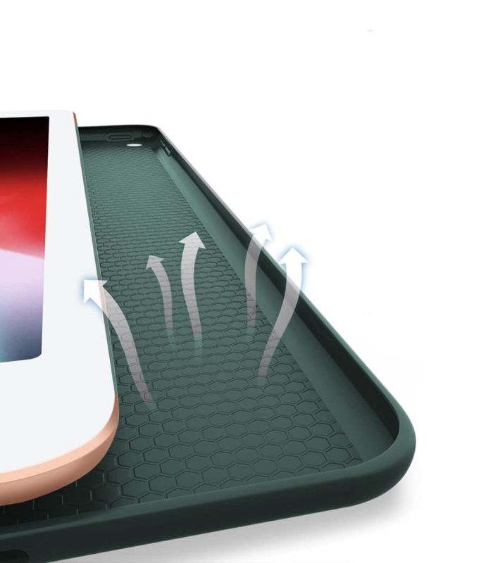 Чeхол-книжка BeCover Tri Fold Soft TPU Silicone для Apple iPad Pro 13" M4 2024 Dark Green (711752)