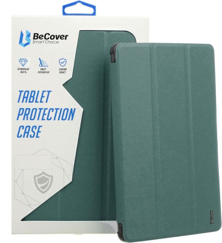 Чeхол-книжка BeCover Smart Case для Lenovo Tab Plus 11.5" Dark Green (711840)