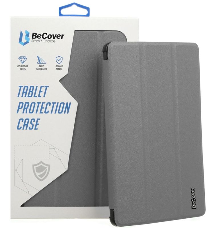 Чeхол-книжка BeCover Smart Case для Lenovo Tab K11 Plus TB-352F 11.45" Gray (711851)