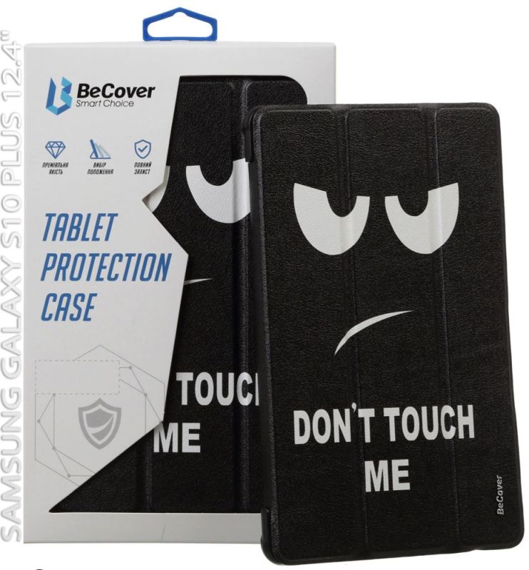 Чехол-книжка BeCover Smart Case для Samsung Galaxy Tab S10 Plus SM-X820/SM-X826 Don`t Touch (712242)