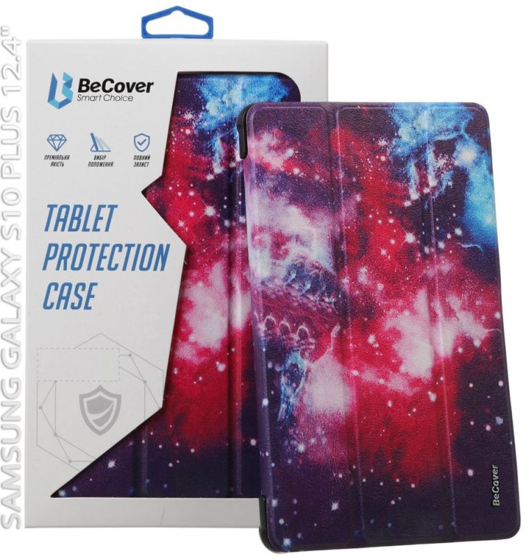 Чехол-книжка BeCover Smart Case для Samsung Galaxy Tab S10 Plus SM-X820/SM-X826 Space (712248)