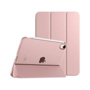 Чeхол-книжка BeCover Tri Fold Hard для Apple iPad Mini 7 2024 8.3" Rose Gold (712456)