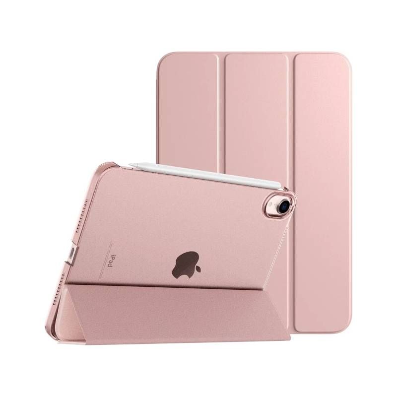 Чeхол-книжка BeCover Tri Fold Hard для Apple iPad Mini 7 2024 8.3" Rose Gold (712456)