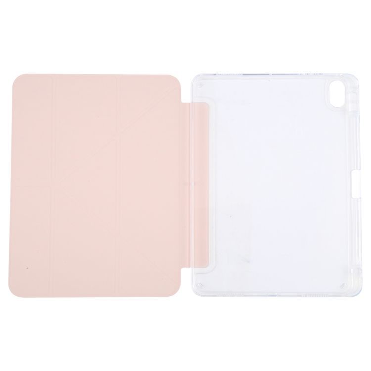 Чохол-книжка BeCover Ultra Slim Origami Transparent з кріпленням Apple для Apple iPad Mini 6 2021 Pink (712932)