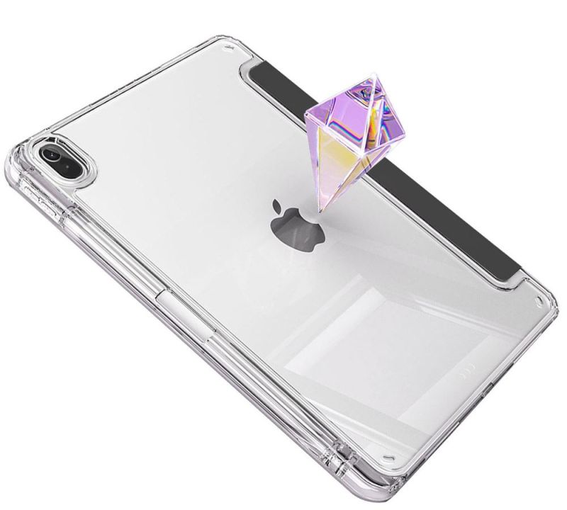 Чохол-книжка BeCover Ultra Slim Origami Transparent з кріпленням Apple для Apple iPad Mini 7 2024 Black (712934)