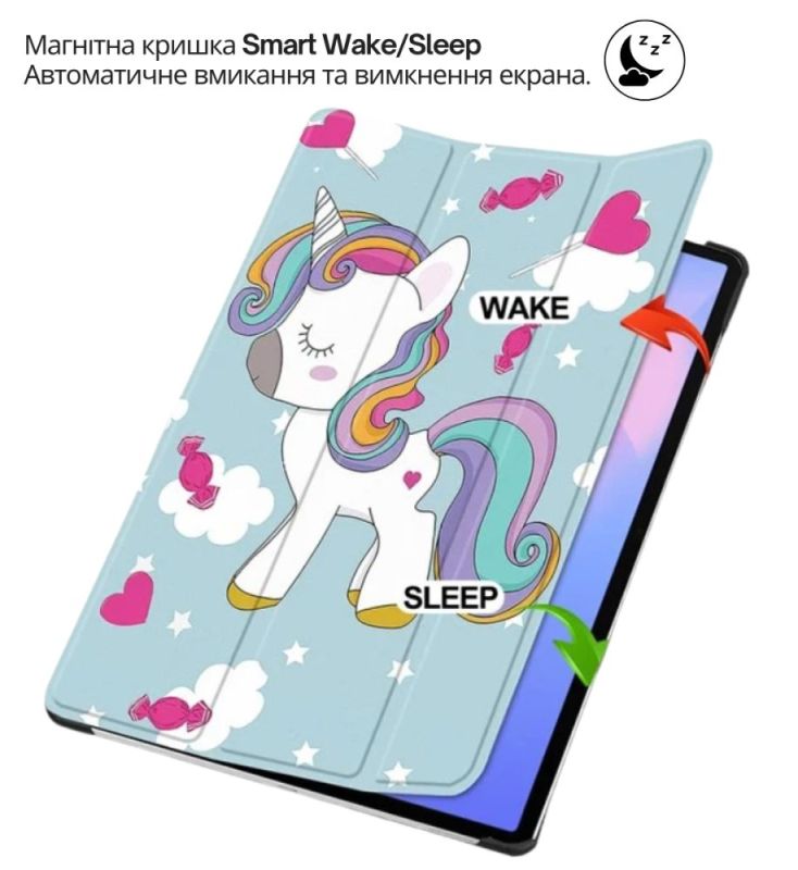 Чохол-книжка BeCover Smart Case для Lenovo Idea Tab Plus 12.1" Unicorn (715091)