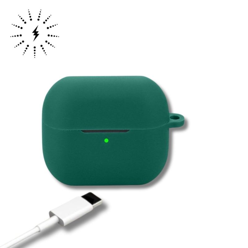Чехол BeCover Silicon для Samsung Galaxy Buds 3 FE Dark Green (715112)
